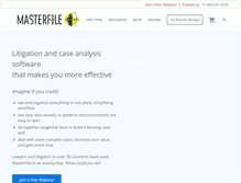 Tablet Screenshot of masterfile.biz
